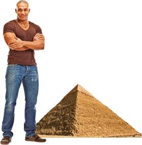 img 2 attached to Life-Size Cardboard Cutout Standup: Advanced Graphics Egyptian Pyramid of Chephren – Unleashing Historical Splendor!