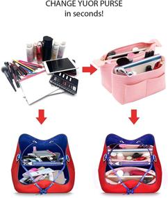 img 1 attached to 👜 Efficiently Maximize Space and Arrange Your LV NeoNoe Noé Series with LEXSION Bag Organizer - 2 Packs in One Set!