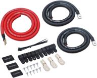 premium recoil pbg3 true spec 1/0 gauge ofc wire big 3 amp wiring upgrade kits for car audio systems up to 350 amps logo