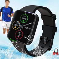 klocaty smartwatch bluetooth activity compatible logo