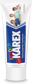 img 3 attached to 🦷 Kinder Karex Fluoride-Free Hydroxyapatite Toothpaste for Kids, Babies, and Toddlers - 65g Tube: Safe to Swallow