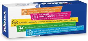 img 1 attached to 🦷 Kinder Karex Fluoride-Free Hydroxyapatite Toothpaste for Kids, Babies, and Toddlers - 65g Tube: Safe to Swallow