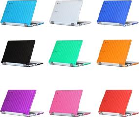 img 1 attached to 💻 iPearl Clear Hard Shell Case for 13.3" Acer Chromebook R13 CB5-312T Series – Perfect Fit for Acer R13 Convertible Laptop (NOT Compatible with Acer R11 or Other 11.6" Chromebooks)