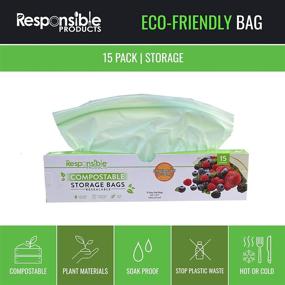 img 2 attached to Responsible Products Compostable Resealable Biodegradable