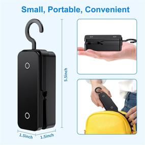 img 1 attached to 🔒 2-in-1 Opmetton Portable Vacuum Sealer and Cutter - Handheld Mini Bag Sealer for Snack Bags and Chip Bags - Battery Included - Improved Plastic Bag Sealer Gadget