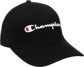 img 2 attached to 🧢 Champion Men's Classic Twill Hat - Premium Headwear for Men