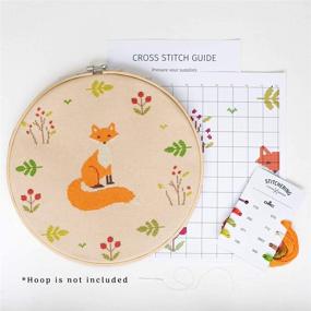 img 2 attached to Fox Cross Stitch Kit Stitchering