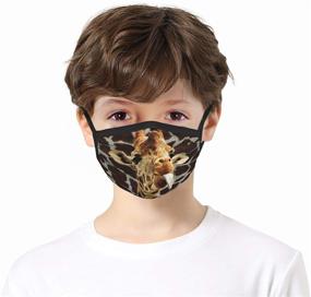 img 3 attached to 🧢 Stylish Pattern Reusable Bandanas: Trendy Headwear for Boys' Accessories