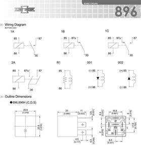 img 2 attached to Song Chuan 896H 1CH C R1 U03 Terminal Automotive