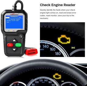 img 3 attached to 🚗 KONNWEI OBD2 Scanner KW680: Highly Efficient Car Code Reader for Check Engine Light Diagnostic, OBD II Scanner for Cars Post-1996