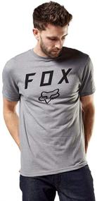 img 2 attached to 🦊 Fox Legacy Short Sleeve T Shirt: Trendy Men's Clothing for Shirts