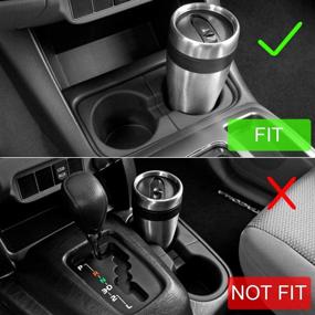 img 3 attached to Заменитель резиновой вставки для держателя стакана Tacoma 2005-2015 от Winunite - заменяет 66991-04012 и 66992-0401 (упаковка из 2 штук)