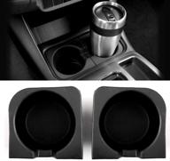 🔧 2005-2015 tacoma cup holder insert rubber replacement by winunite - replaces 66991-04012 & 66992-0401 (pack of 2) logo