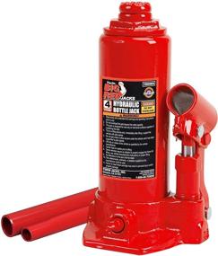 img 3 attached to Big Red T90413 Torin Hydraulic Bottle Jack, 4 Ton (8,000 lb) Capacity with Carrying Case