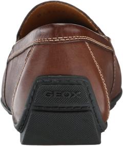 img 3 attached to Classic Geox Monet Plain Loafer Leather Men's Shoes: Timeless Style and Superior Comfort