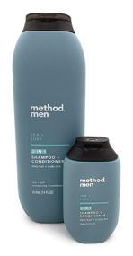 img 4 attached to 🌊 Method Men Sea + Surf 2-in-1 Shampoo + Conditioner Bundle - 14 Fl Oz and 3.4 Fl Oz Bottles (2 Items)