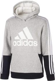 img 2 attached to 👕 Пуловер adidas с цветным блоком для мальчиков