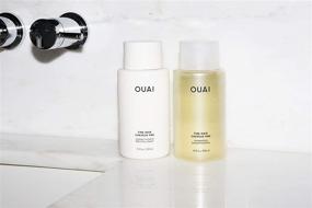 img 1 attached to 🌿 OUAI Fine Hair Shampoo: Elevate Fine Hair with Keratin, Biotin, and Chia Seed Oil. Enjoy Clean, Bouncy, and Voluminous Results. Paraben, Sulfate, and Phthalate Free. 10 oz.