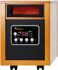img 4 attached to Portable Space Heater: Dr Infrared Heater 1500-Watt, Optimal for Efficient Heating