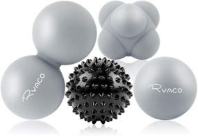 img 4 attached to 🏋️ RYACO Massage Ball Set – Enhancing Deep Tissue Muscle Recovery, Myofascial Release, Trigger Point Therapy, Crossfit Mobility, and Relieving Plantar Fasciitis