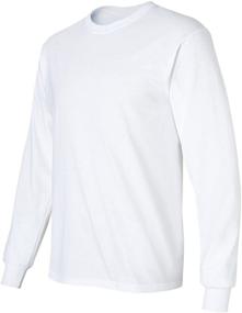 img 1 attached to Gildan Ultra Cotton Jersey Sleeve Men's Clothing