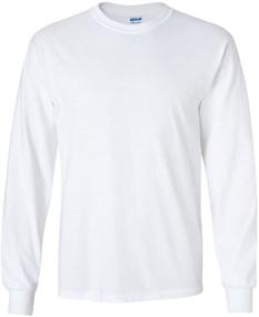 img 4 attached to Gildan Ultra Cotton Jersey Sleeve Men's Clothing