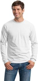 img 2 attached to Gildan Ultra Cotton Jersey Sleeve Men's Clothing