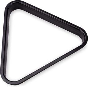 img 4 attached to 🎱 Compact Mini Triangle Pool Rack: Black Miniature Accessory for 1.5" Pool Balls & Compact Pool Tables