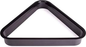 img 3 attached to 🎱 Compact Mini Triangle Pool Rack: Black Miniature Accessory for 1.5" Pool Balls & Compact Pool Tables