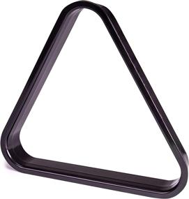 img 2 attached to 🎱 Compact Mini Triangle Pool Rack: Black Miniature Accessory for 1.5" Pool Balls & Compact Pool Tables