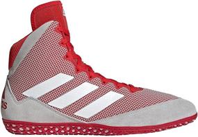 img 1 attached to Ultimate Performance: Adidas Wizard Black 👟 Men's Wrestling Shoes for Enhanced Agility and Comfort