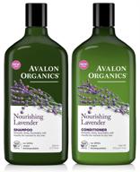 avalon organics lavender nourishing shampoo & conditioner bundle, 11 oz logo