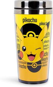 img 3 attached to 🔋 Pikachu Pokemon Travel Mug Featuring Stainless Steel Lid