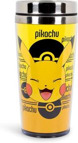 img 4 attached to 🔋 Pikachu Pokemon Travel Mug Featuring Stainless Steel Lid