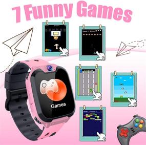 img 3 attached to Kids Phone Smartwatch Games Player Kids' Electronics for MP3 Players