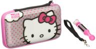 hello kitty sakar case with stylus for nintendo ds - dxl-42009: stylish and protective accessory logo