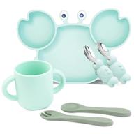 силиконовые посуда посуда для тренировкиattrib: https://www.shutterstock.com/image-photo/silicone-infant-tableware-training-utensils-copyspace-1726752617 логотип