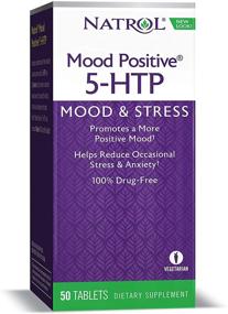img 2 attached to 🌟 Boost Your Mood with Natrol 5-HTP Mood Positive Tablets, 50 Count