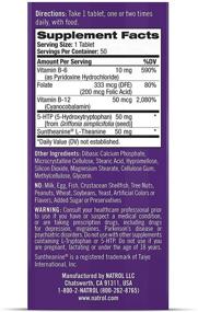 img 3 attached to 🌟 Boost Your Mood with Natrol 5-HTP Mood Positive Tablets, 50 Count