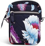 👜 vera bradley women's rfid-protected small convertible crossbody purse in performance twill logo