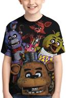 👕 five nights at freddy 3d print t-shirts: stylish fashion for boys and girls logo