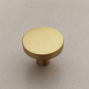 img 2 attached to Stylish Dia.30MM Solid Brass Cabinet Knob: Golden Cabinet Hardware for a Touch of Elegance in Any Space