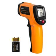 helect non-contact infrared thermometer -58°f to 1022°f (-50°c to 550°c), digital laser temperature gun with lcd display (not for human) logo