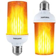 captivating texsens flame effect light bulbs: illuminate with mesmerizing flames logo