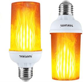 img 4 attached to Captivating Texsens Flame Effect Light Bulbs: Illuminate with Mesmerizing Flames