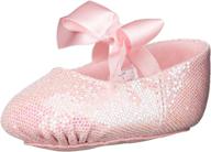 👶 adorable dance class sparkle baby ballet flat for infants, toddlers, and little kids логотип