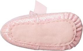 img 1 attached to 👶 Adorable Dance Class Sparkle Baby Ballet Flat for Infants, Toddlers, and Little Kids