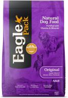 🐕 eagle pack natural dry dog food lamb & rice: premium quality nourishment for your beloved canine logo