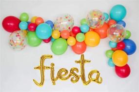 img 1 attached to 🎉 Cinco De Mayo Party Essentials: 4pcs Mexico Fiesta Cactus Taco Llama Foil Balloons Kit for Vibrant Mexican Fiesta Theme Birthday, Baby Shower, and Party Decorations