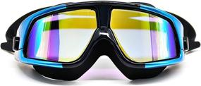 img 3 attached to Swimming Anti Fog Protection Mirrored Clearfor